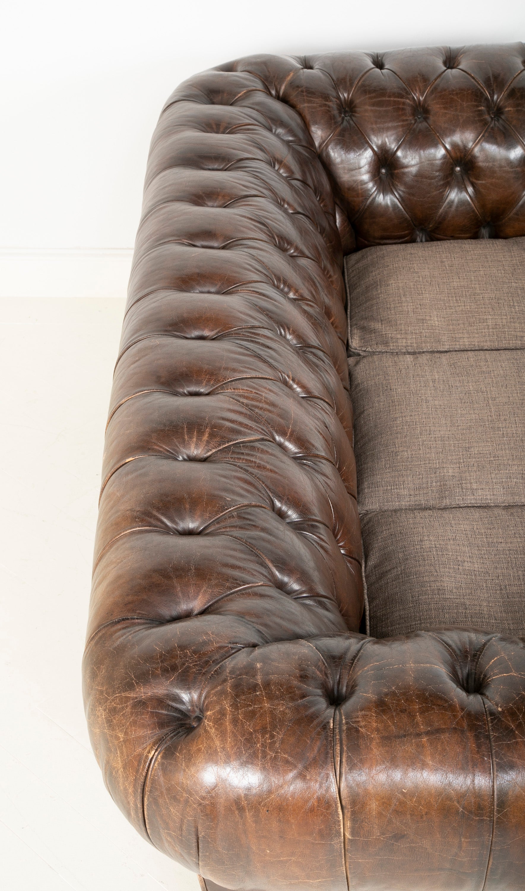 Leather Chesterfield Sofa Attributed To Howard Sons London Avery Dash Collections