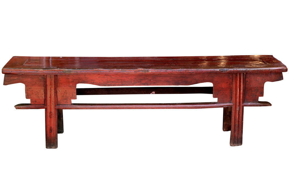 Cs1009 Chinese Antique Bench Antique Chinese Carved Bench Flickr