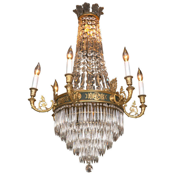 crown crystal chandelier