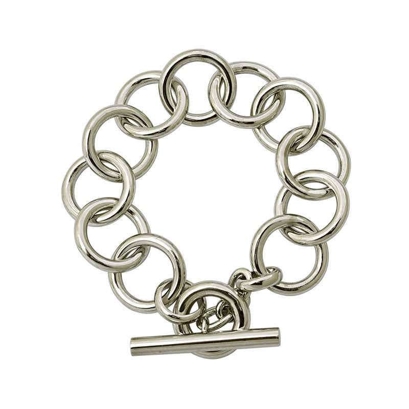 Toggle Bracelet- Sterling Silver – Singhvi Jewels