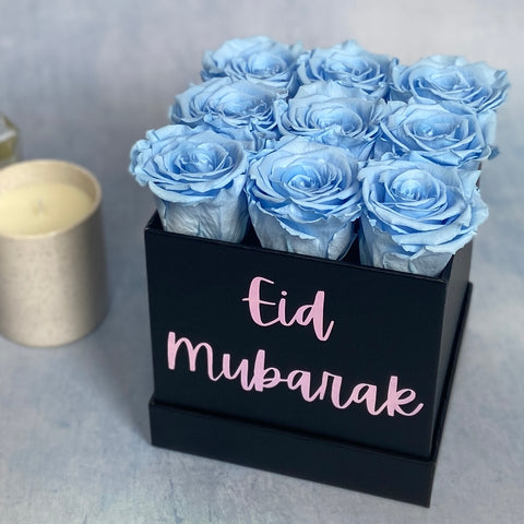 personalised infinity roses