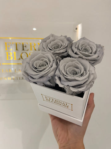 everlasting square rose boxes