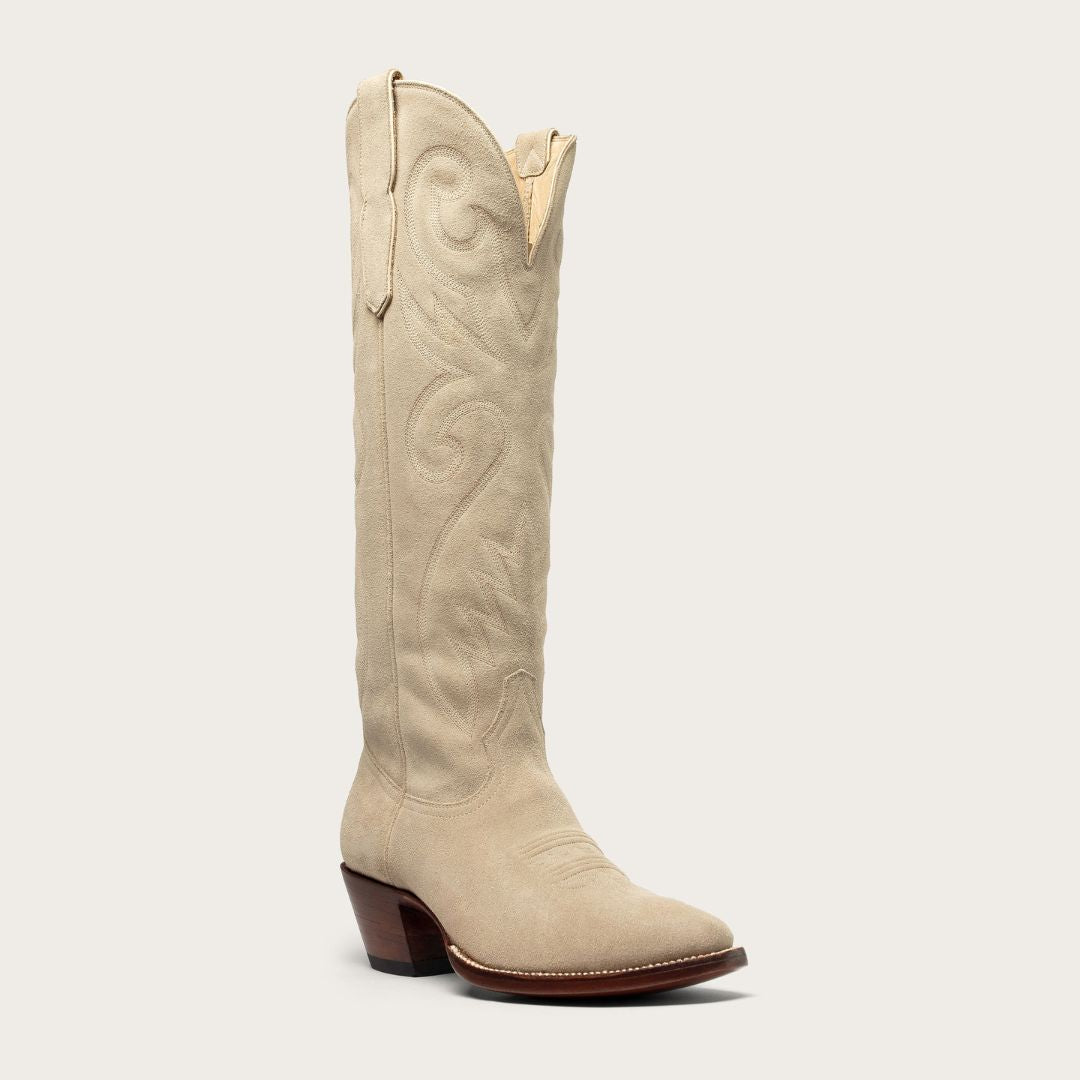 Western Chic Boot-Cream 5.5