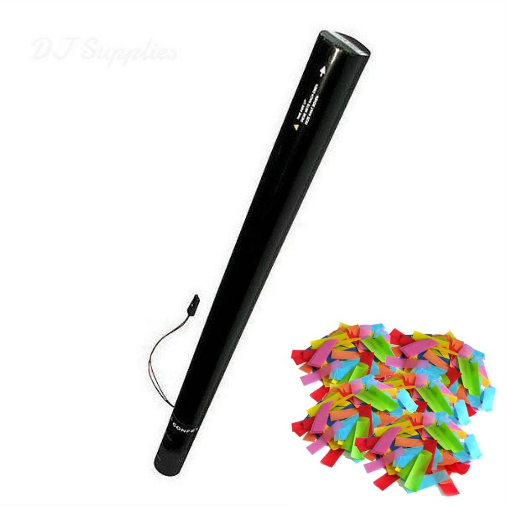 Electric Confetti Cannon 80cm Multicoloured – DJ Supplies Sound and ...