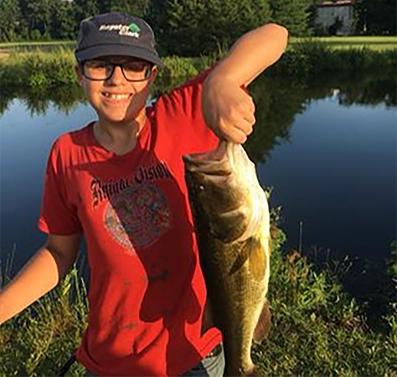 Cancer Survivor Catches Bass