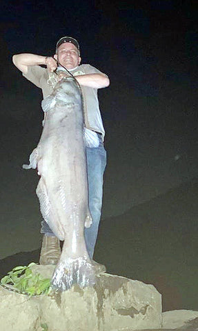 100 Pound Catfish Catch