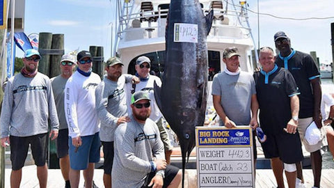 Michael Jordan Catches Huge Marlin