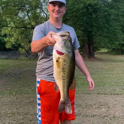 Zachary With his Bass