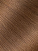 BELLAMI Professional Hand-Tied Weft 18" 64g Chestnut Brown #6 Natural Hair Extensions