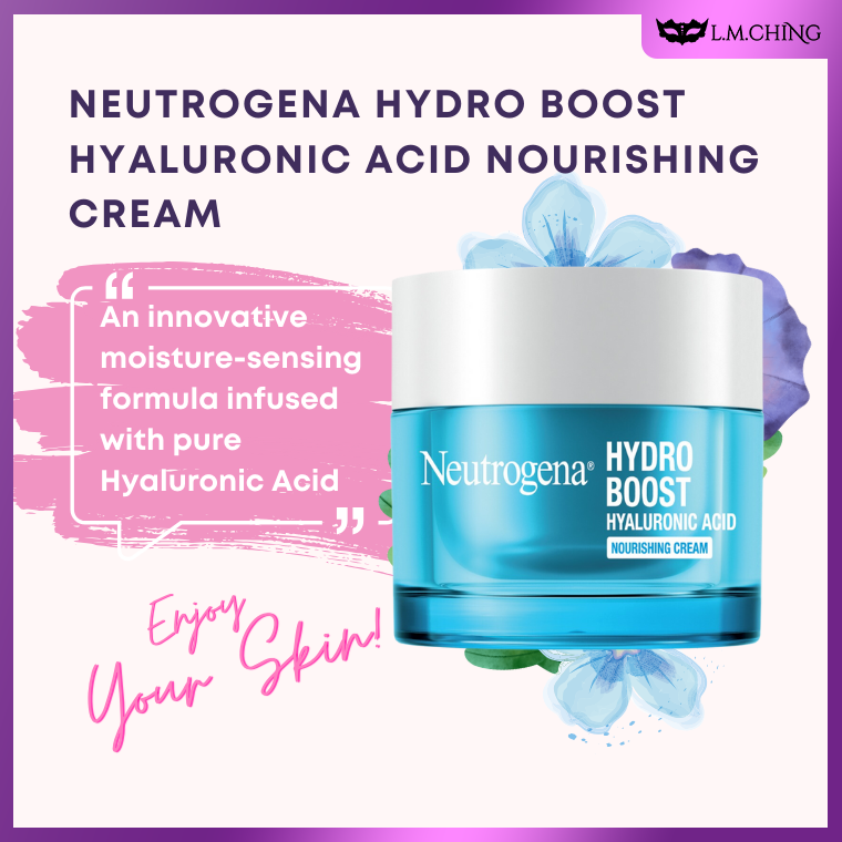 1.9. Neutrogena Hydro Boost Hyaluronic Acid Nourishing Cream