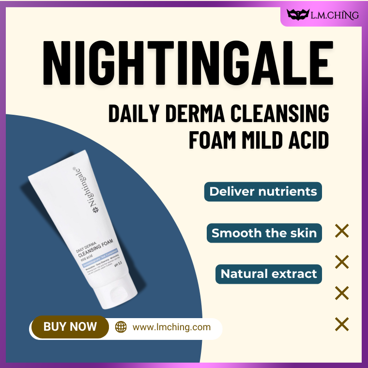 Nightingale Daily Derma Cleansing Foam Mild Acid