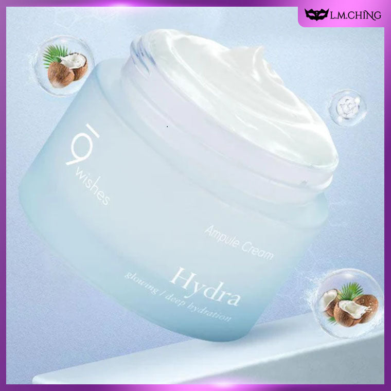 9wishes Hydra Ampule 43% of Coconut Water Moisture Face Cream