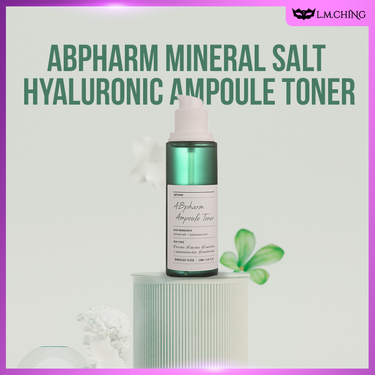 ABPHARM Mineral Salt Hyaluronic Ampoule Toner