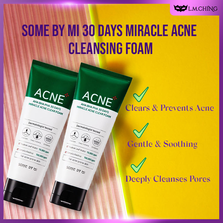 Some By Mi 30 Days Miracle Acne Cleansing Foam