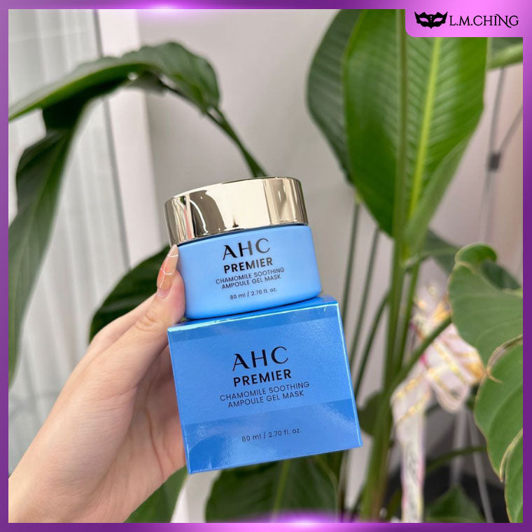 AHC Premier Chamomile Soothing Ampoule Gel Mask