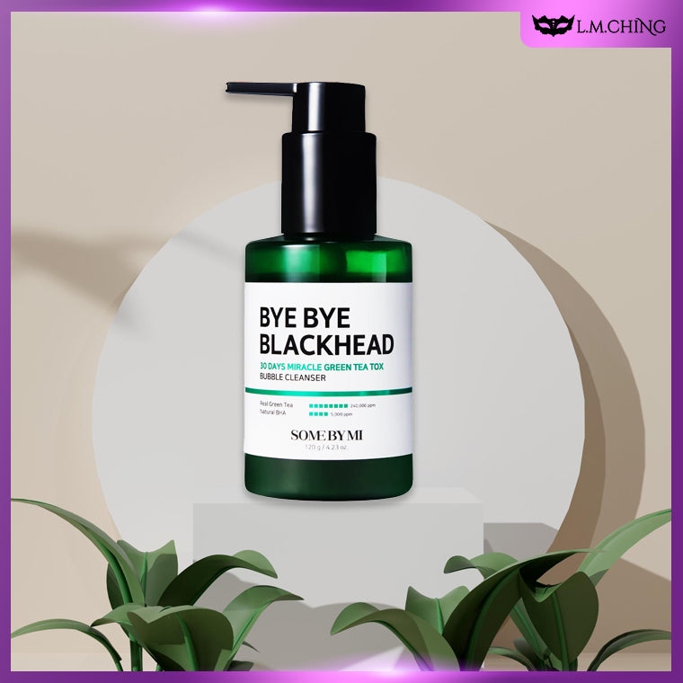 Some By Mi Bye Bye Blackhead 30 Days Miracle Green Tea Tox Bubble Cleanser