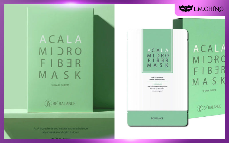 Be' Balance Acala MicrofIiber Mask