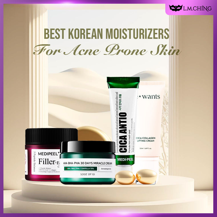 Best Korean Moisturizers for Acne Prone Skin