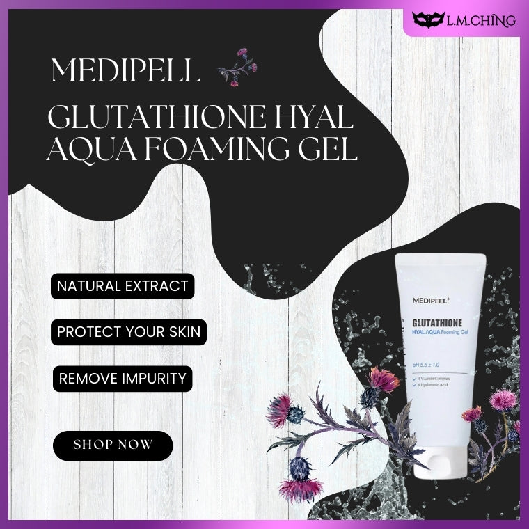 MEDIPEEL Glutathione Hyal Aqua Foaming Gel