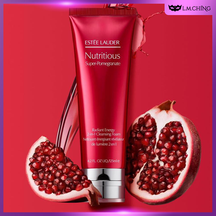 ESTEE LAUDER Nutritious Super-Pomegranate Radiant Energy 2 In 1 Cleansing Foam