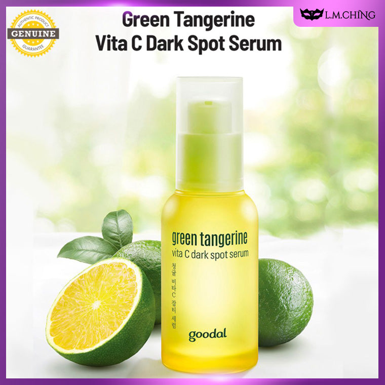 Goodal green tangerine vita c dark spot serum