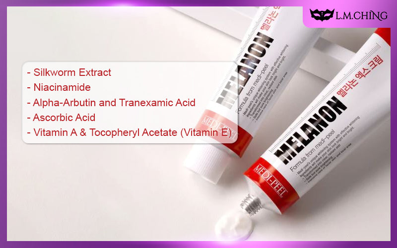 Ingredients of Medi Peel Melanon Cream