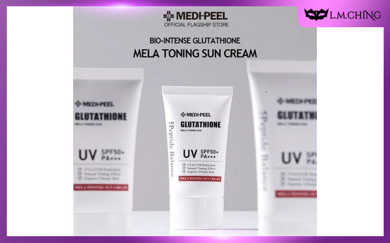 MEDIPEEL Bio-Intense Glutathione Mela Toning Sun Cream SPF50+