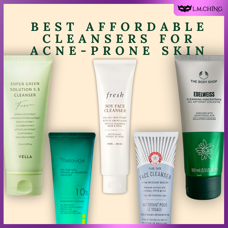 [New] Top 8 Best Affordable Cleansers for Acne-Prone Skin, Tested for Budget-Friendly Benefits