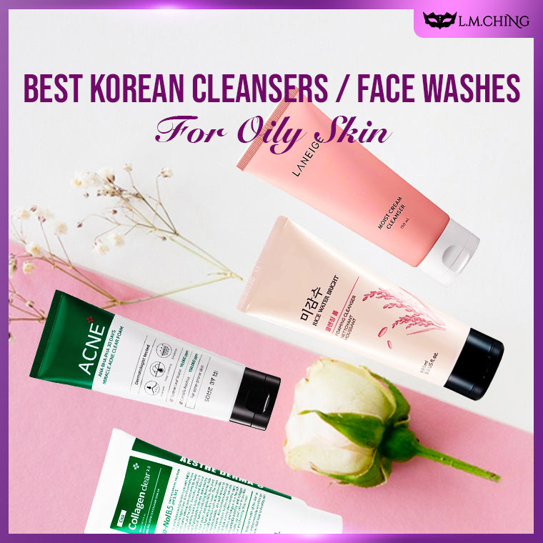 best Korean cleansers for oily skin