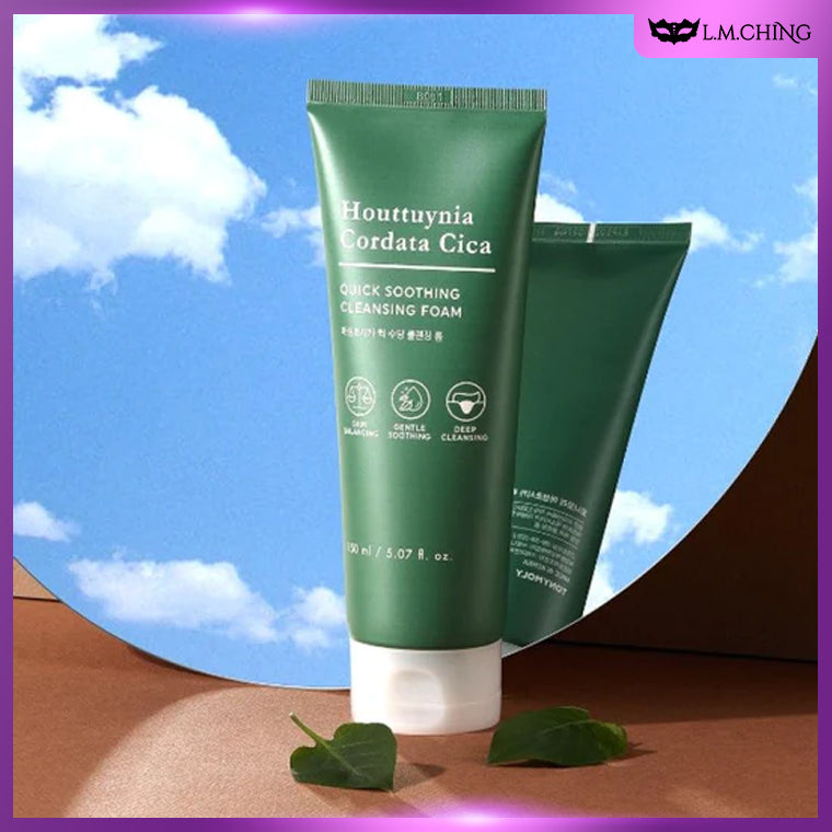 TONYMOLY Houttuynia Cordata Cica Quick Soothing Cleansing Foam