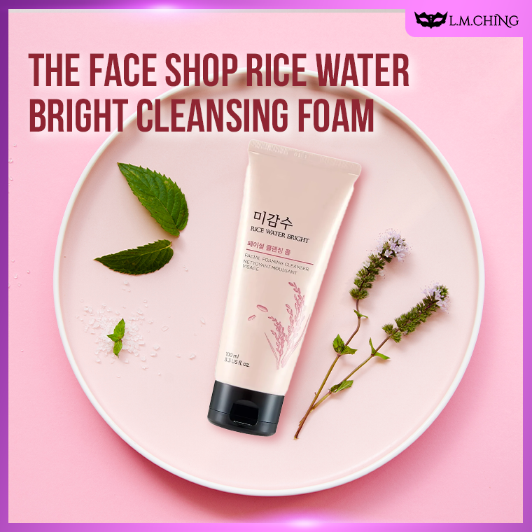 The Face Shop Rice Water Bright Cleansing Foam