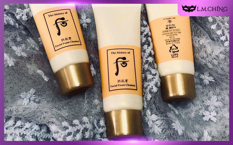 The History of Whoo Gongjinhyang Facial Foam Cleanser