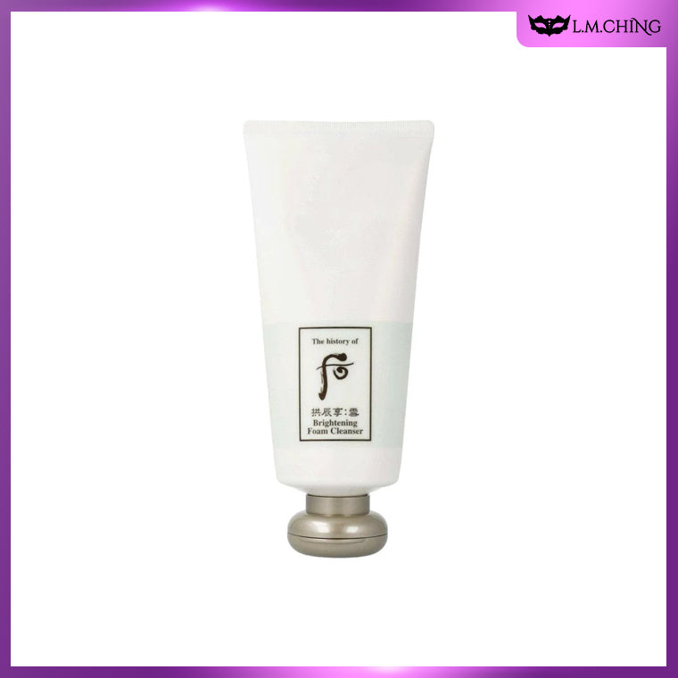 The history of Whoo Gongjinhyang Seol Brightening Cleansing Foam