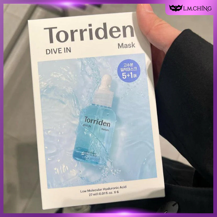 Torriden Dive-in Low-Molecular Hyaluronic Acid Facial Sheet Masks