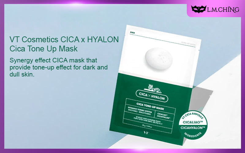 VT Cosmetics CICA x HYALON Cica Tone Up Mask