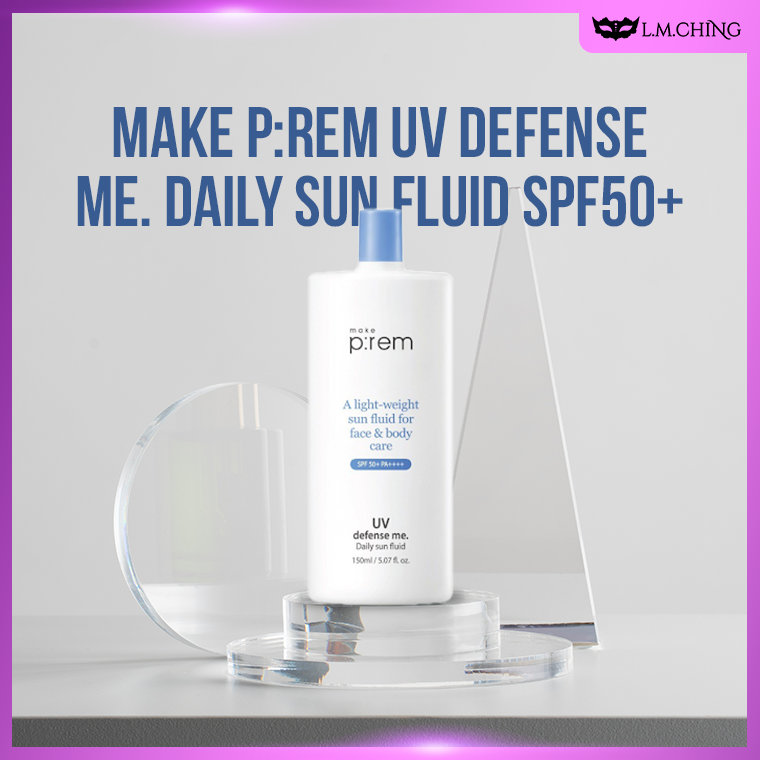 make p:rem UV Defense Me. Daily Sun Fluid SPF50+