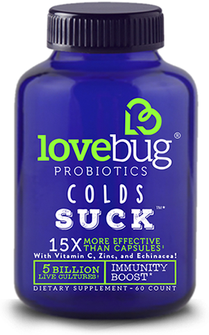 LoveBug Probiotics Colds Suck