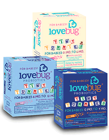 LoveBug Probiotics Tiny Tummies