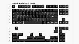 White-on-Black Keyset