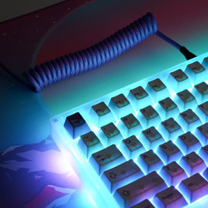 synthwave desk mat