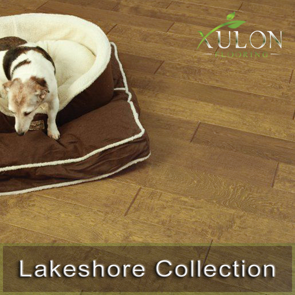 Xulon Flooring-Lakeshore-Birch 3/8" Thick - 6.5" Wide Handscraped Engineered Hardwood