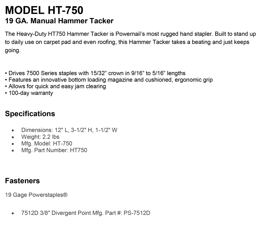 Model-HT-750-19-GA.-Manual-Hammer-Tacker
