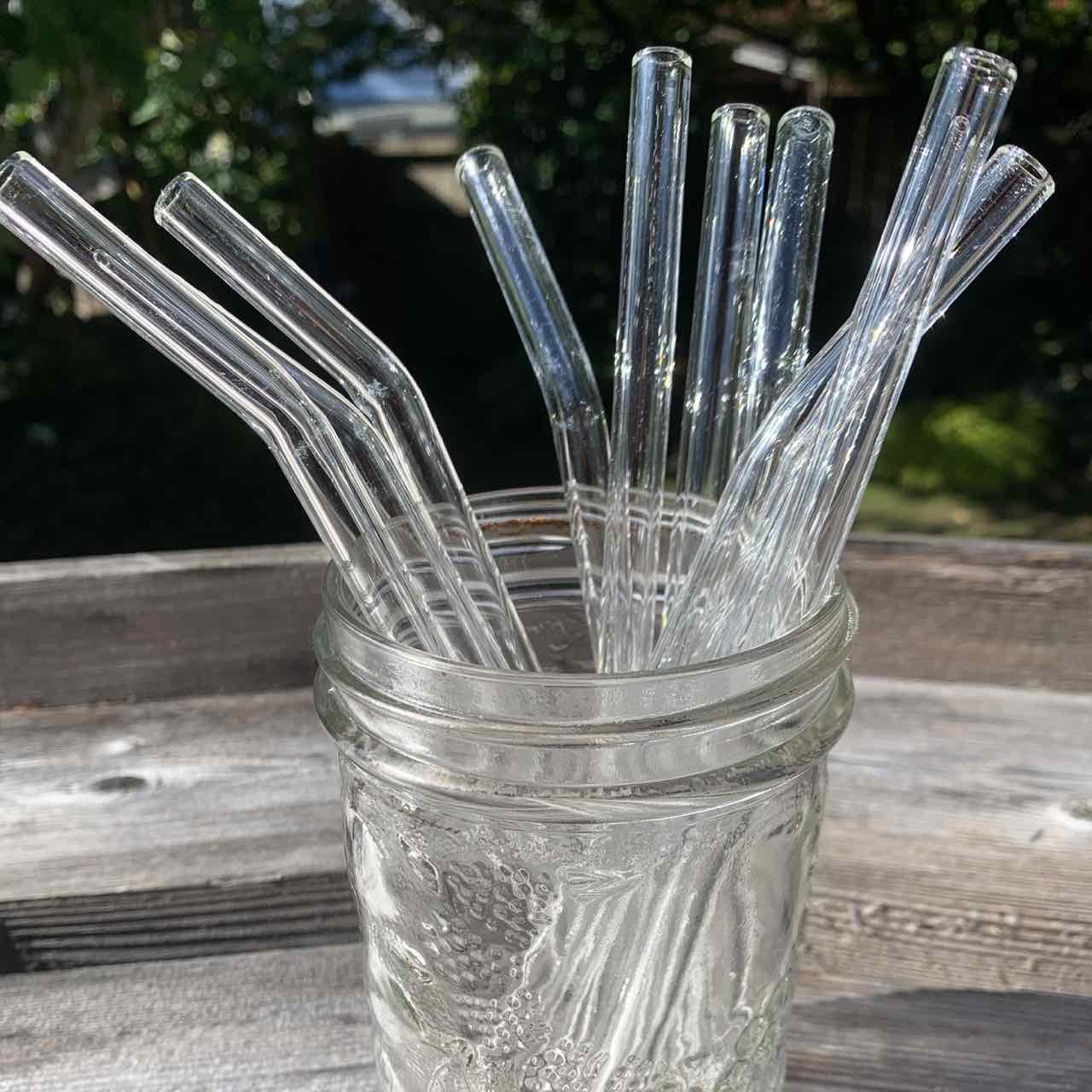 Pack of Cherry Glass Straws Cherry GLASS STRAW Pack Reusable Straw Eco  Friendly Straws Party Favors Straw Party Pack Cherry Gift 
