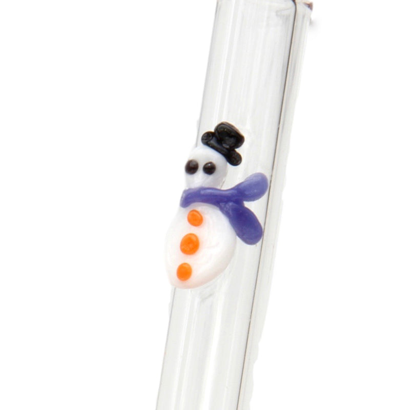 Happy Straw 3D Glass Straws - Ladybug x 3 - Happy Straw