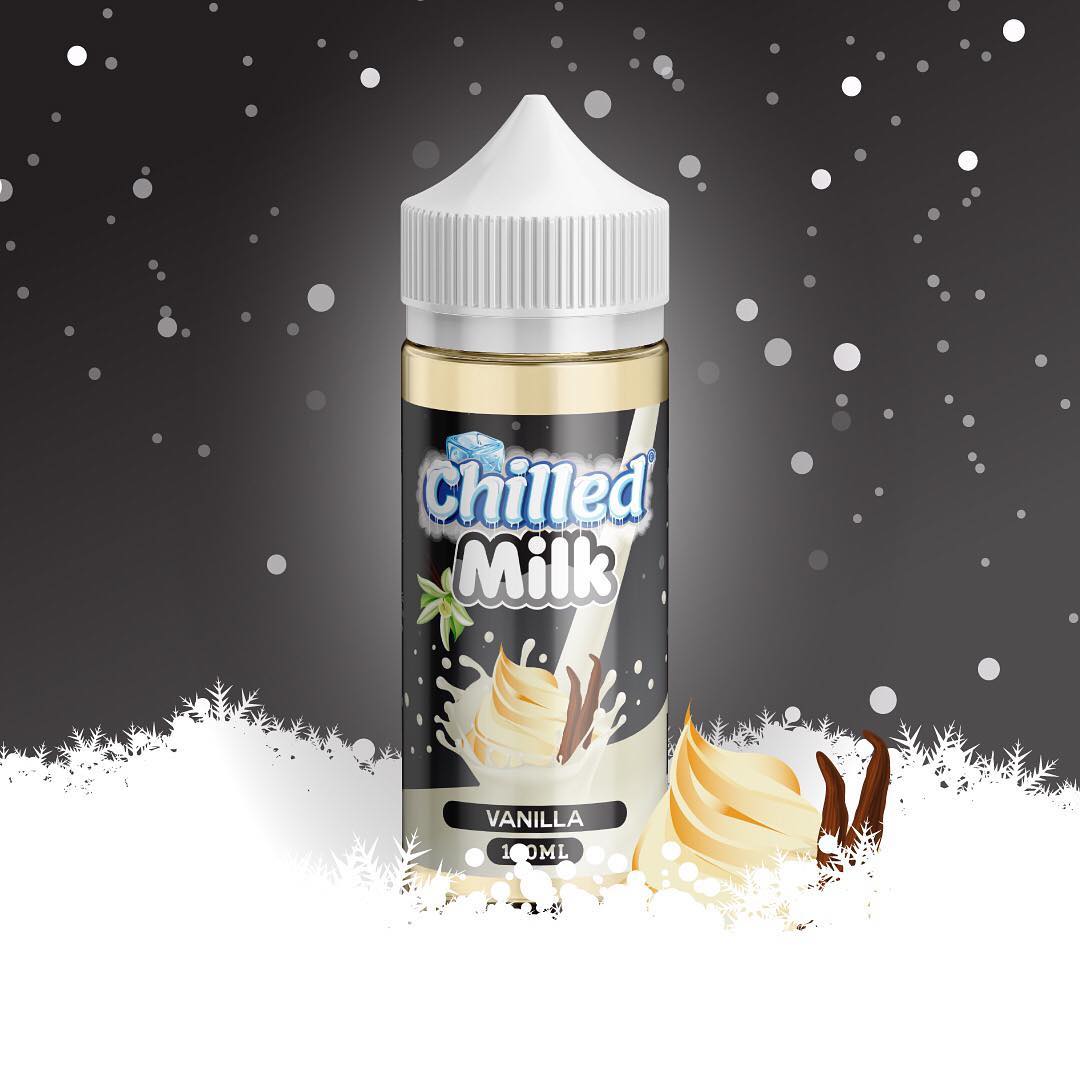 Chilled Milk Vanilla Tasty Cloud Vape Co Premium Vapor Juice 