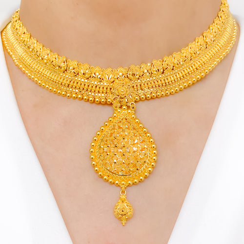 Andaaz Jewelers | Shop 22K Gold Necklace Sets