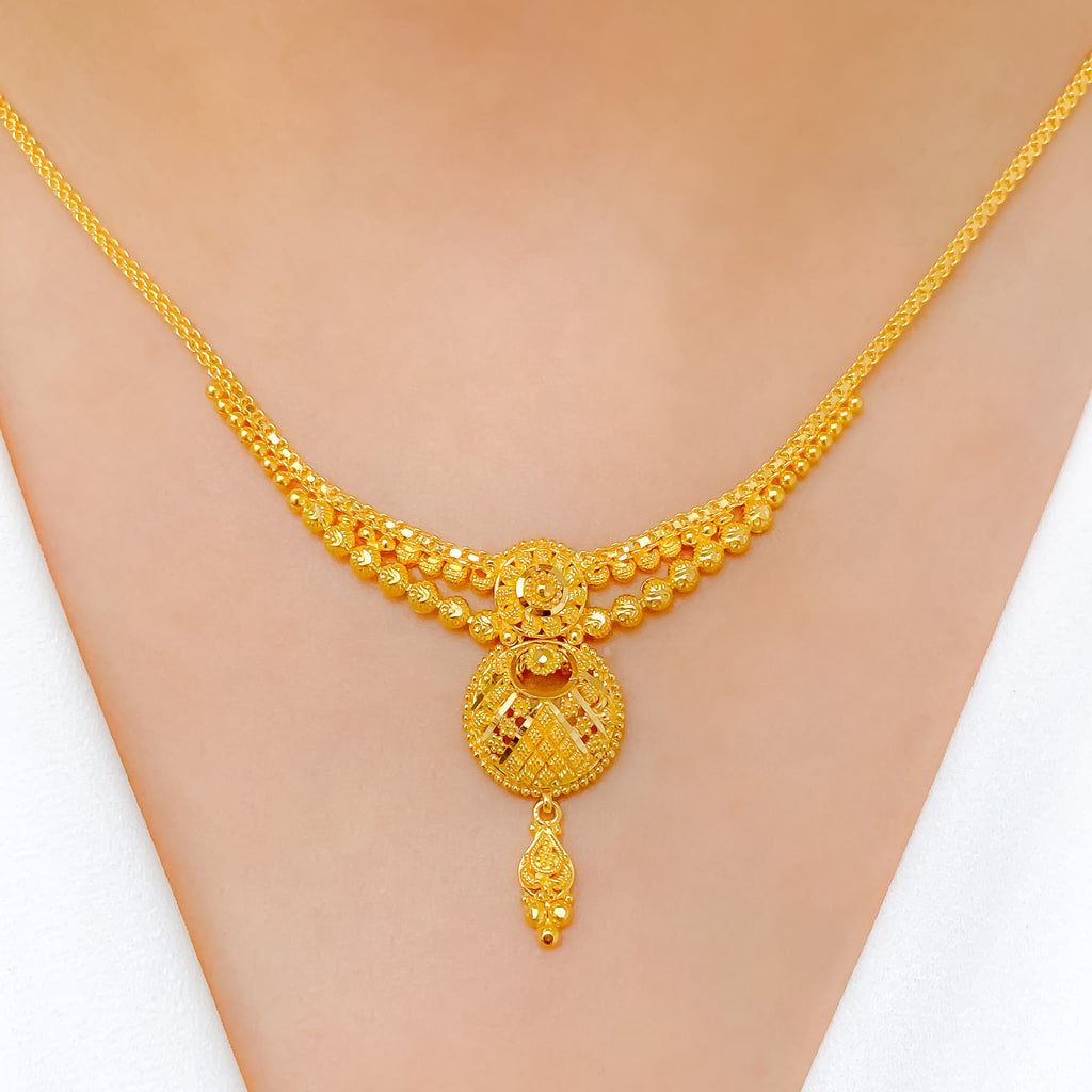 Dainty Lightweight Necklace Set – Andaaz Jewelers