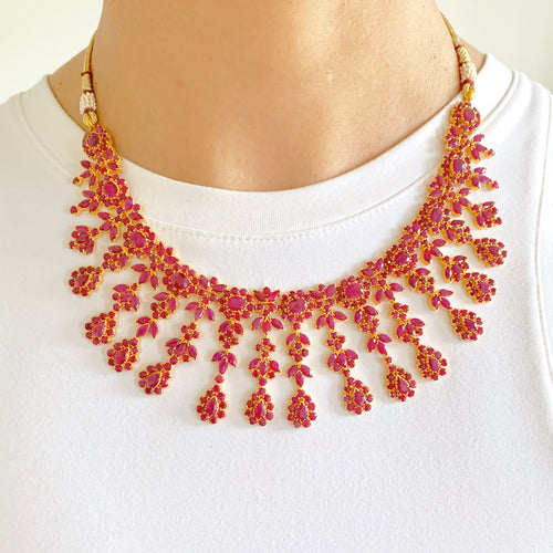 Andaaz Jewelers | Precious Stone Necklace Sets