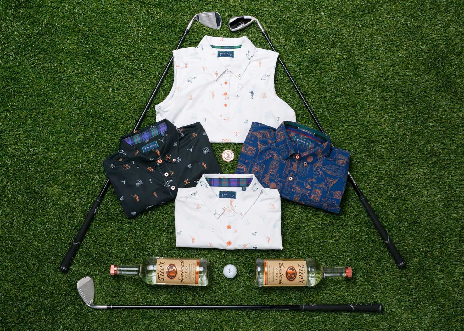 TITO’S AND WILLIAM MURRAY GOLF PAIR UP ON APPAREL LINE – William Murray ...