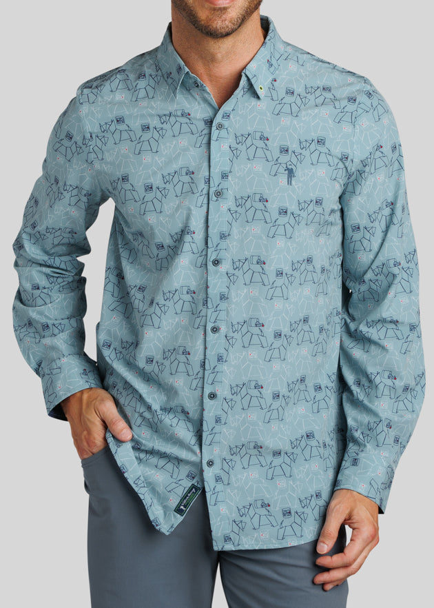 Men's Button Down Golf Shirts | William Murray Golf